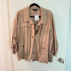 Fred David Women's Tan Utility Jacket